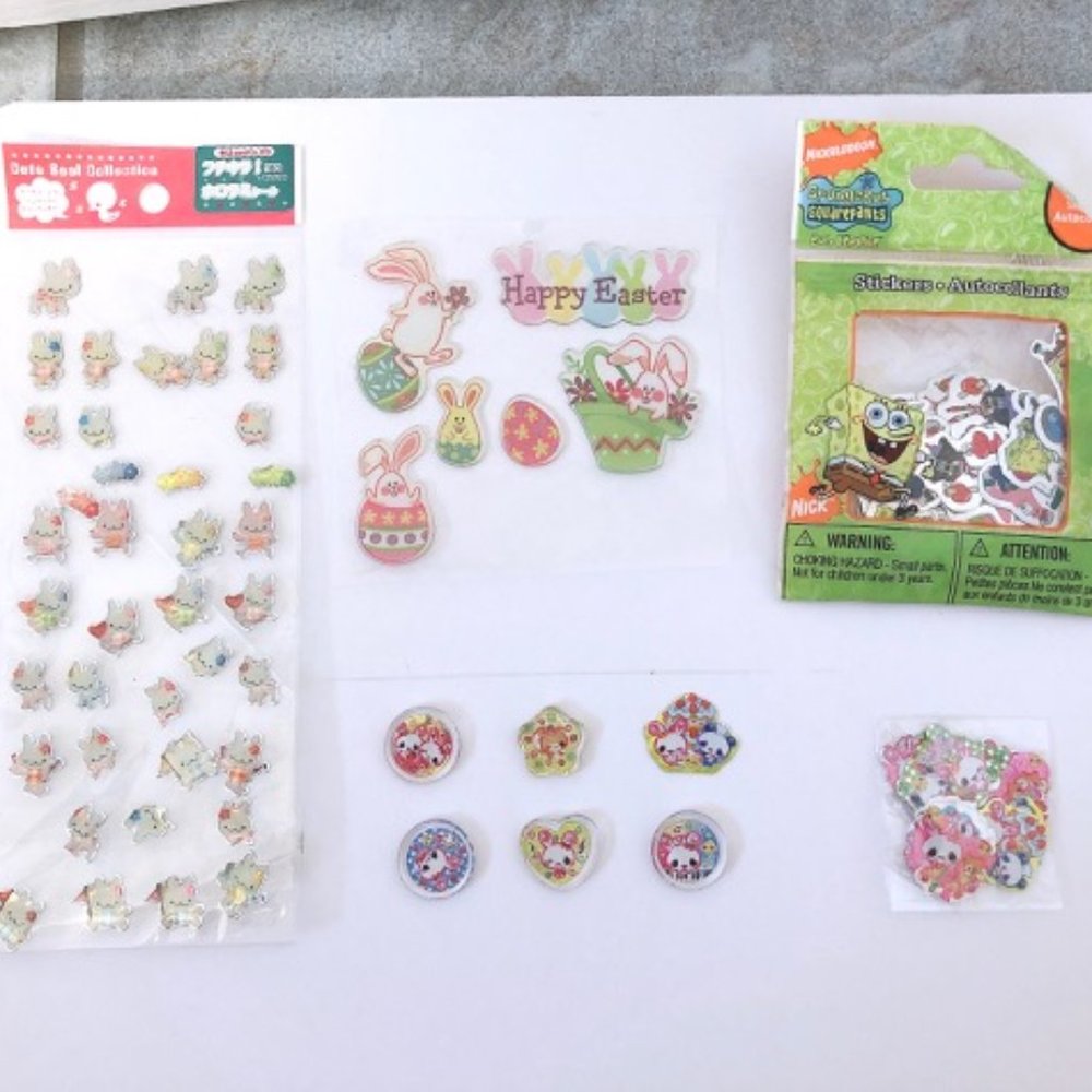 Stationary Cute Stickers Bundle
